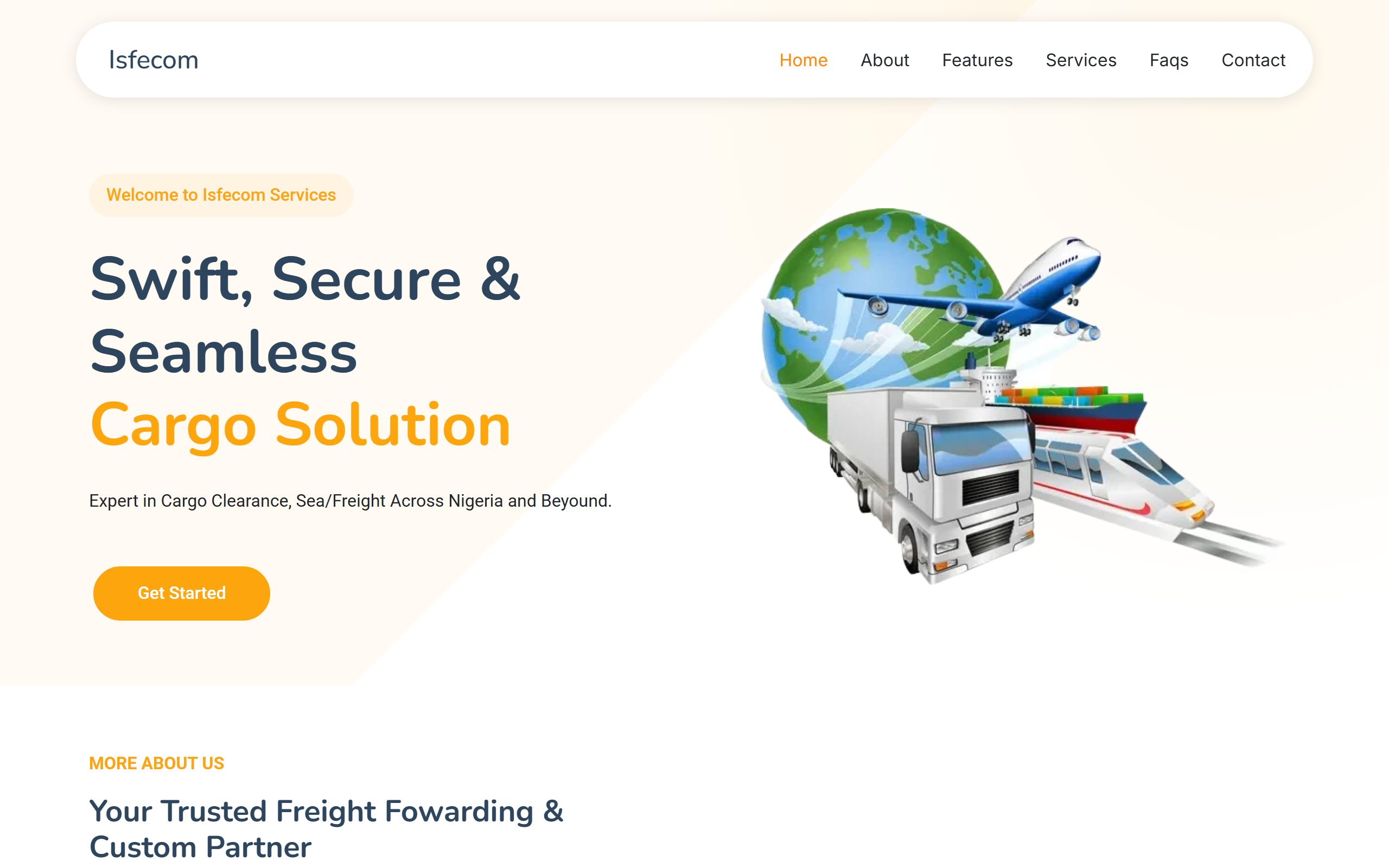 frontend web development project screenshot