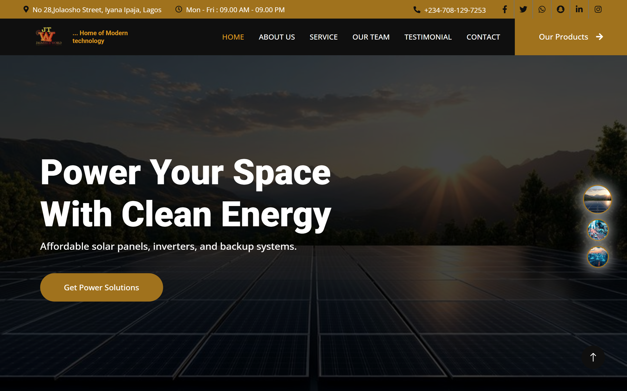 frontend web development project screenshot